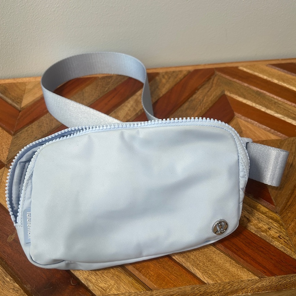 lululemon athletica Light Gray Crossbody Bag